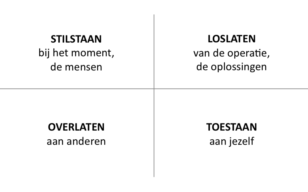 Leiden is niet doen, maar laten doen!