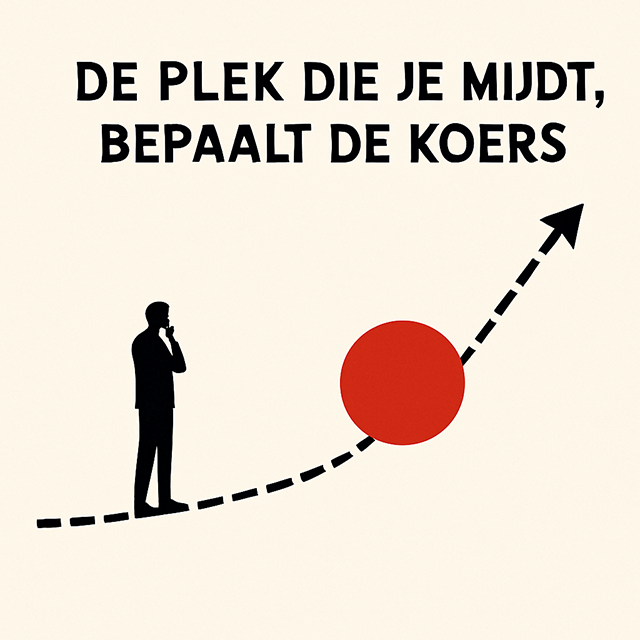 De plek die je mijdt, bepaalt de koers